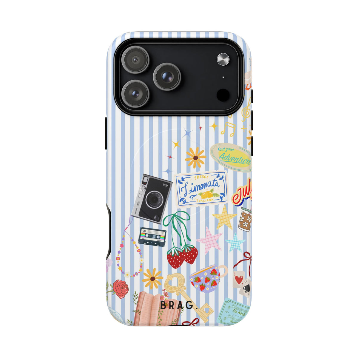 Travel Girl MagSafe Tough Phone Case — Magnetic Protective Cover