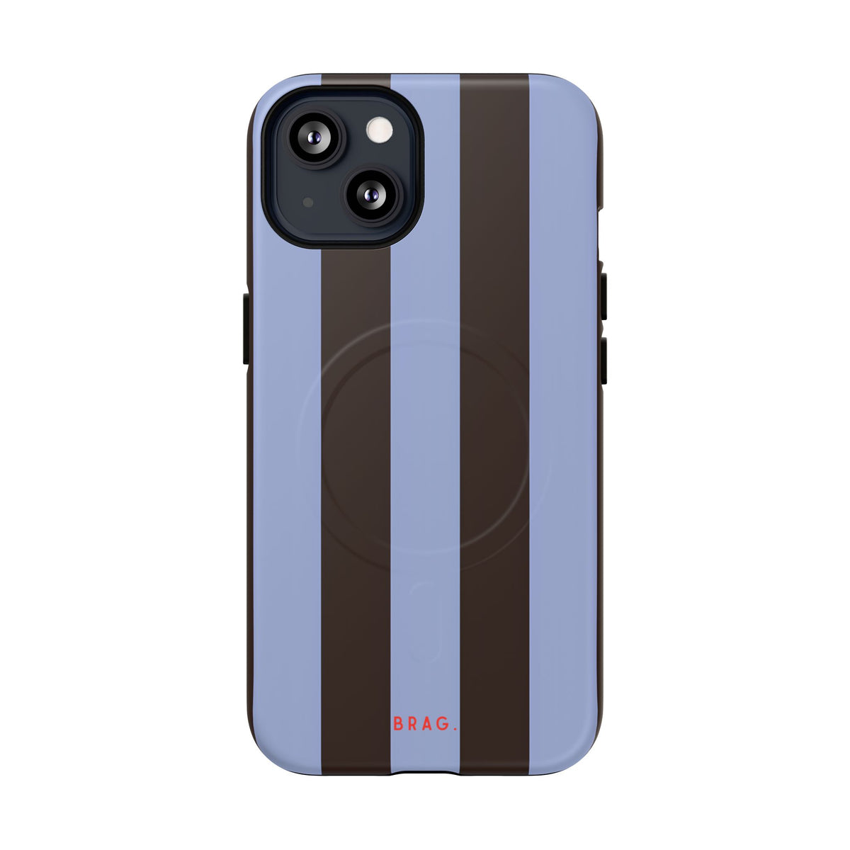 Grayscale Gradient MagSafe Tough Phone Case — Magnetic Protective Cover