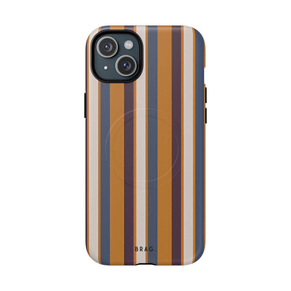 Sunset Stripe MagSafe Tough Phone Case — Magnetic Protective Cover
