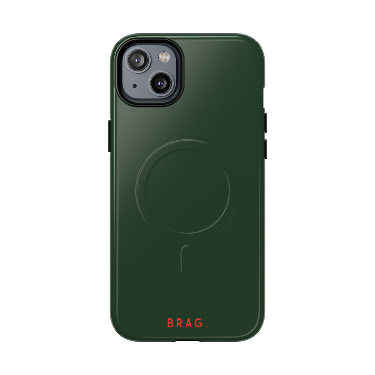 Brag Green MagSafe Tough Phone Case — Magnetic Protective Cover
