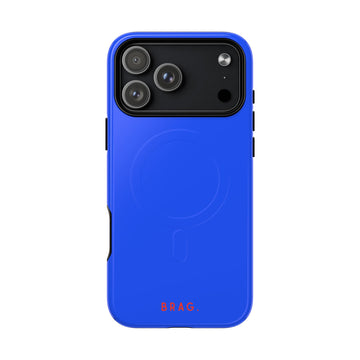 Brag Blue MagSafe Tough Phone Case — Magnetic Protective Cover