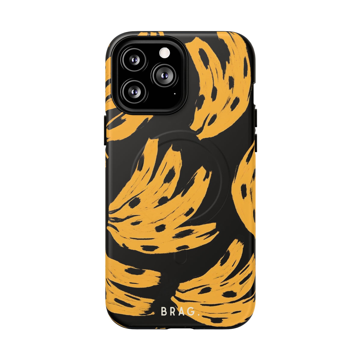 Banana Split MagSafe Tough Phone Case — Magnetic Protective Cover
