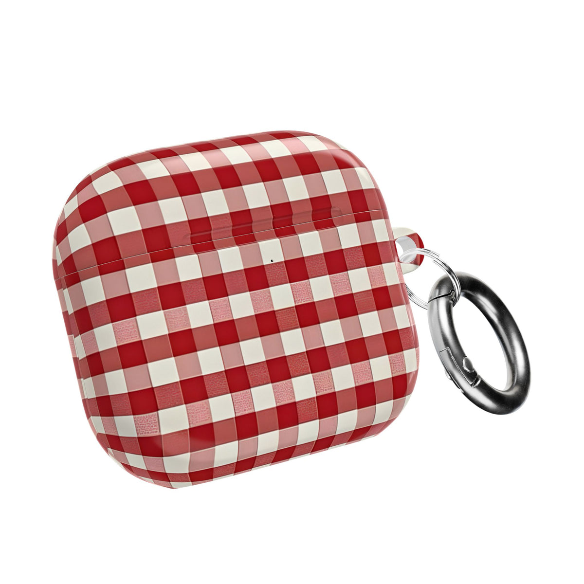 Red Gingham AirPod Case – Slim Protective Charging Case
