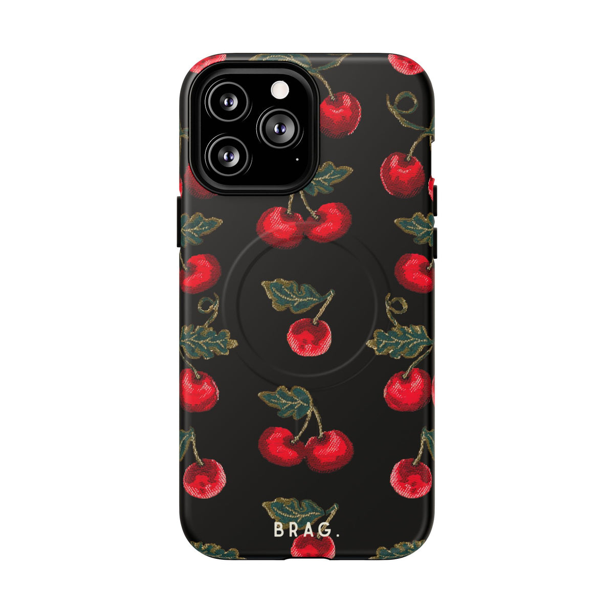 Cherry Bomb MagSafe Tough Phone Case — Magnetic Protective Cover