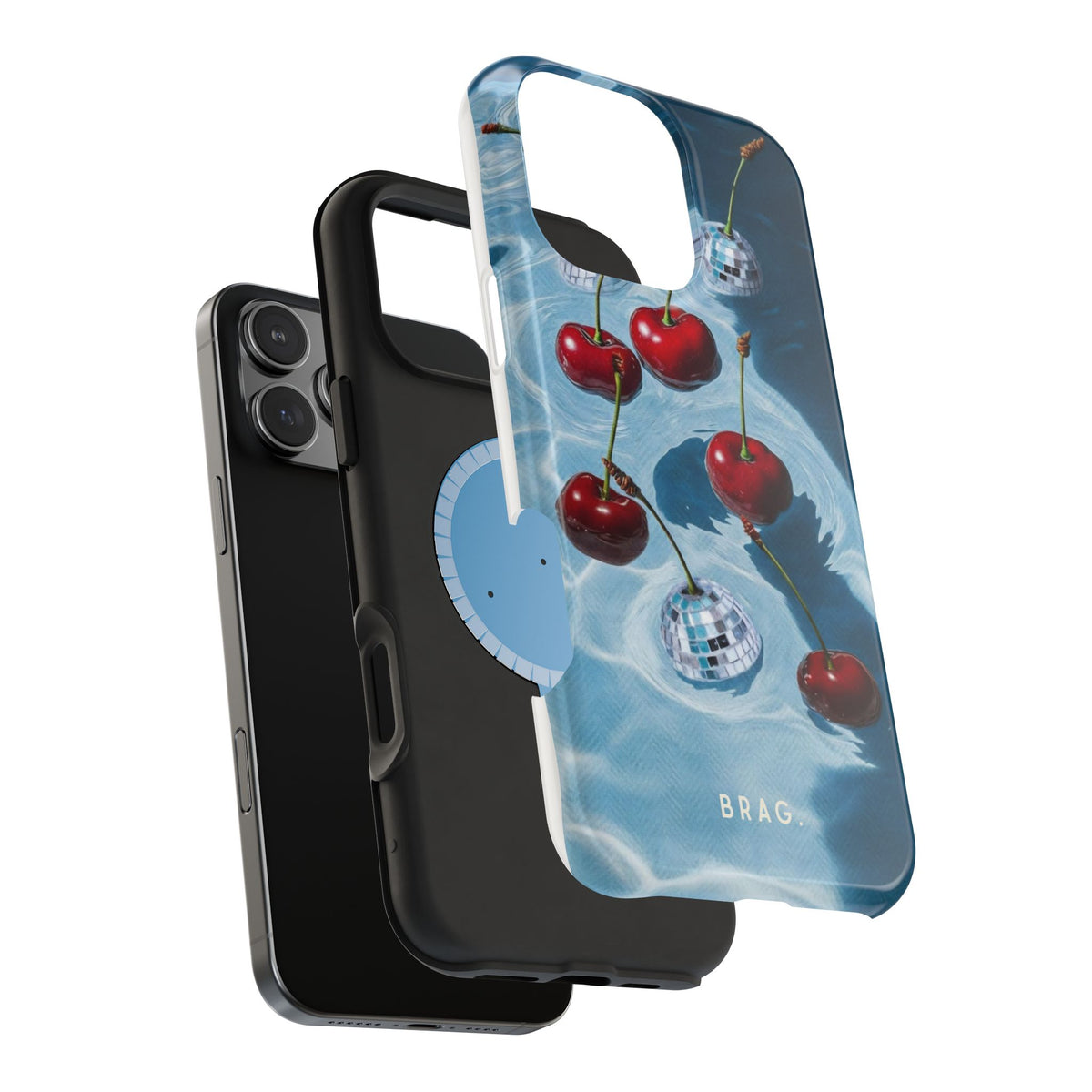 Cherry Ice Magnetic Impact-Resistant Phone Case