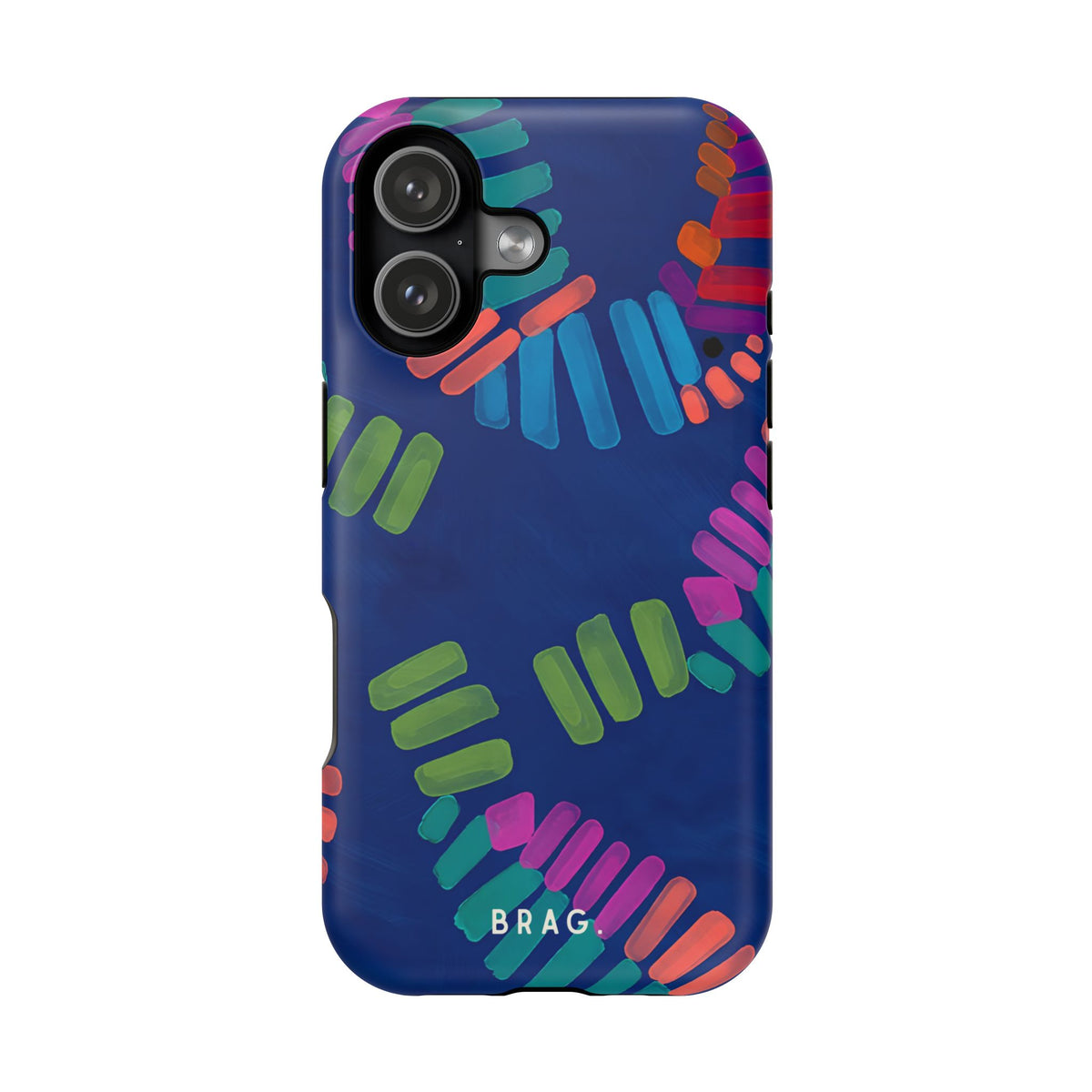 Blue Palm Magnetic Impact-Resistant Phone Case