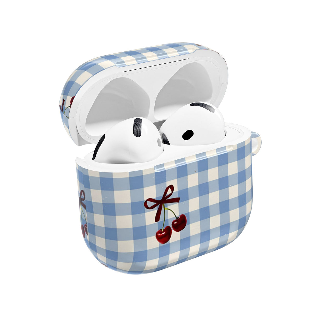Cherry Picnic AirPod Case – Slim Protective Charging Case
