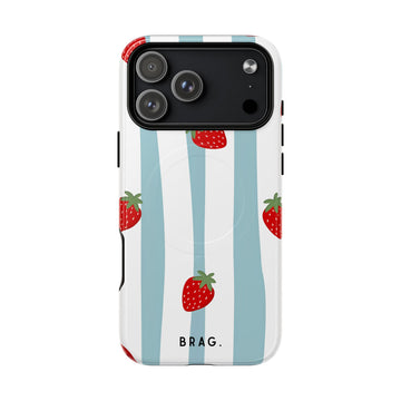 Berry Bloom MagSafe Tough Phone Case — Magnetic Protective Cover