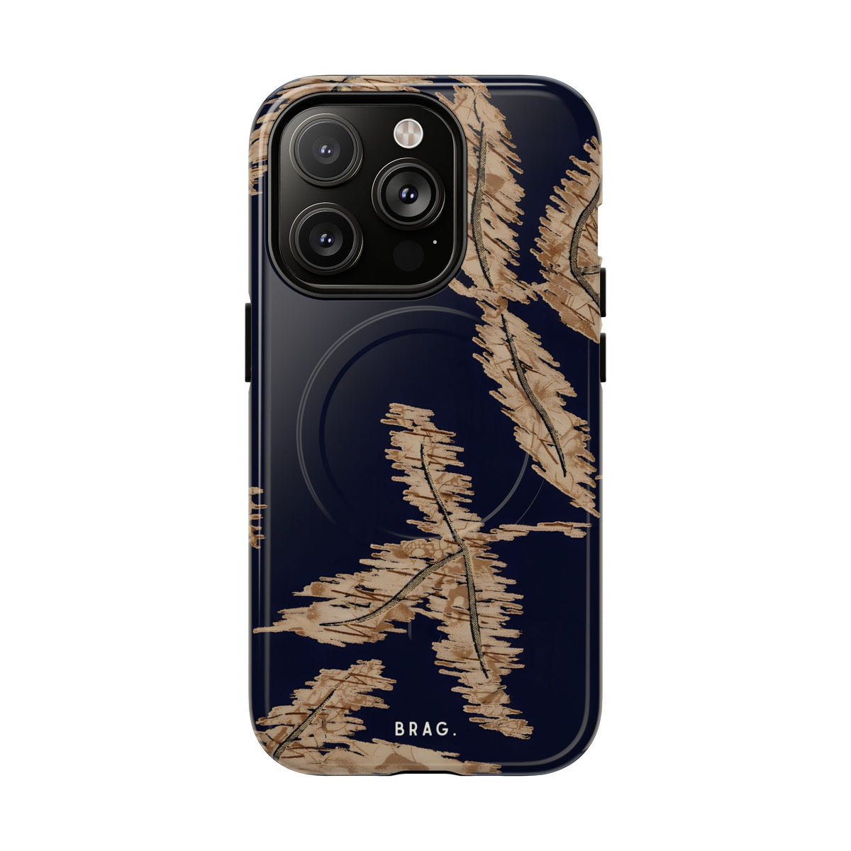 Golden Fern MagSafe Tough Phone Case — Magnetic Protective Cover