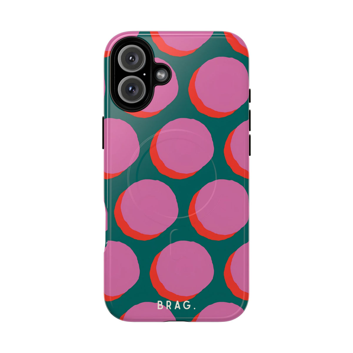 Pink Moon MagSafe Tough Phone Case — Magnetic Protective Cover