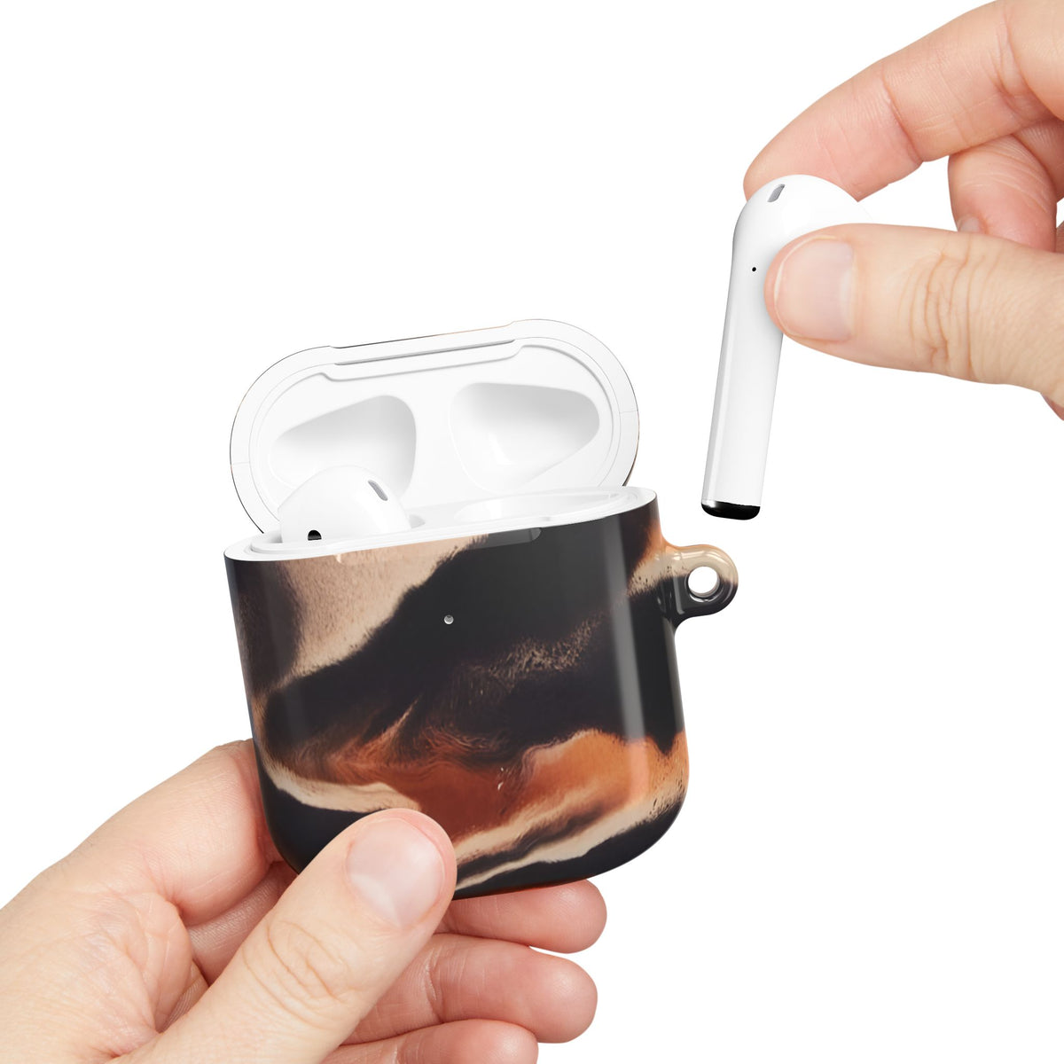 Gold Leaf AirPod Case – Slim Protective Charging Case