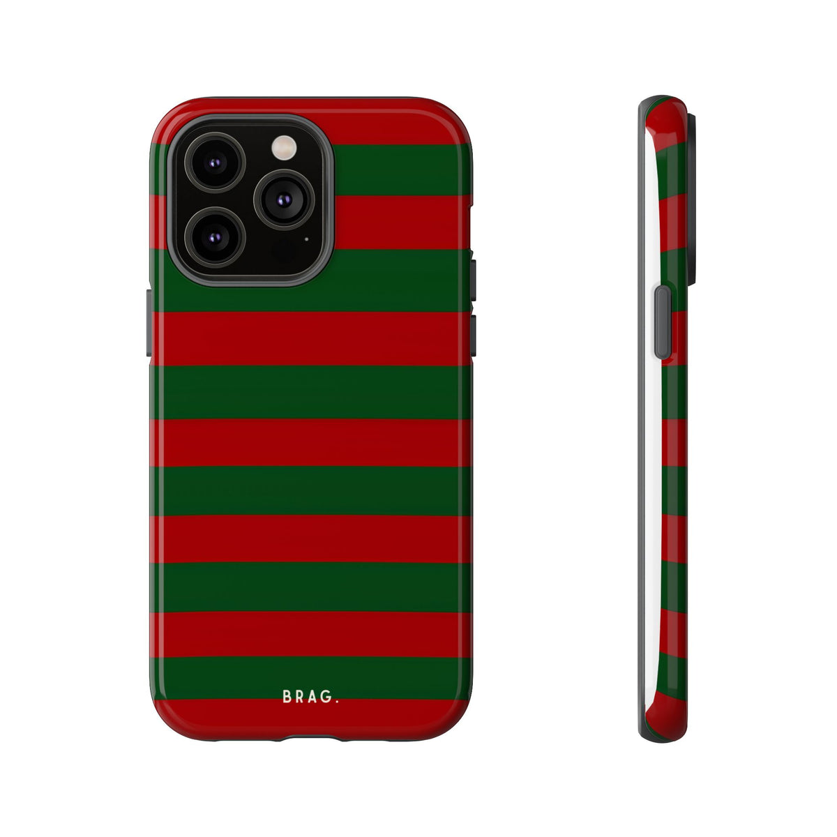 Racing Green Tough Phone Case – Shockproof Protective iPhone Cover