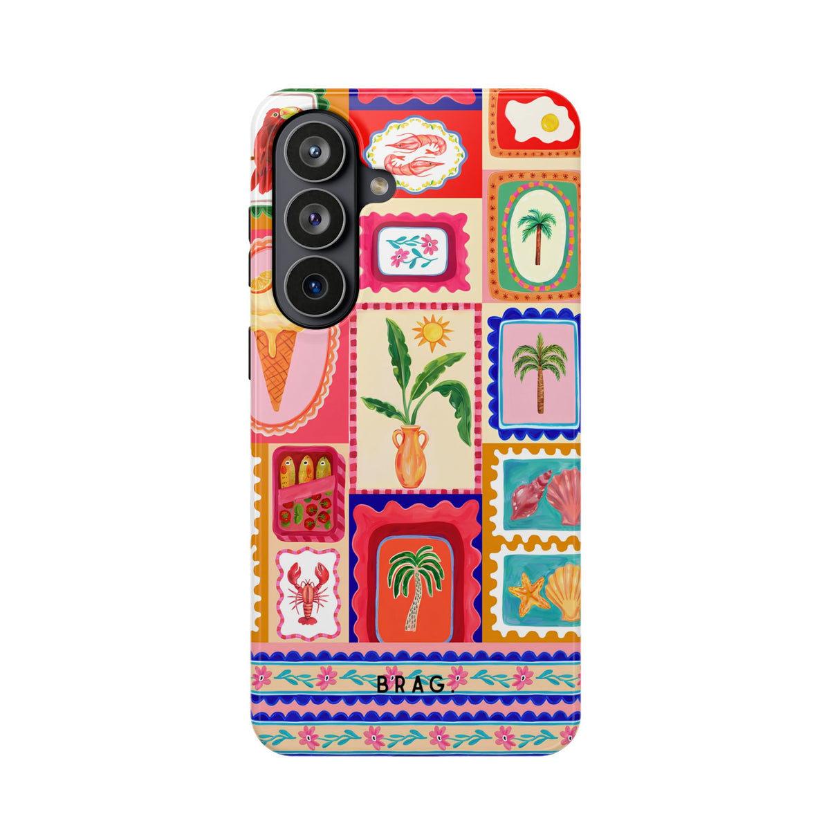 Postcard Magnetic Impact-Resistant Phone Case
