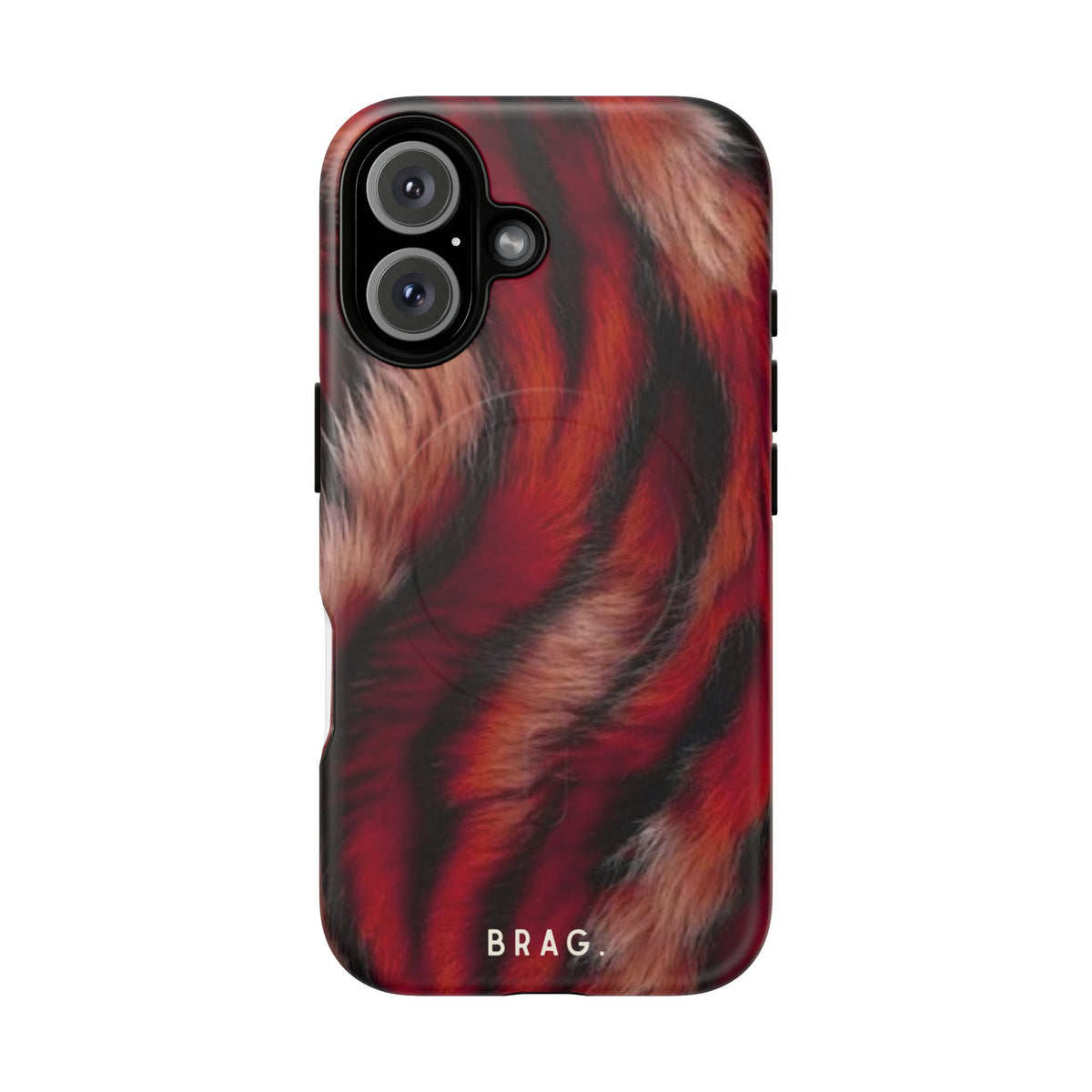 Red Rush MagSafe Tough Phone Case — Magnetic Protective Cover
