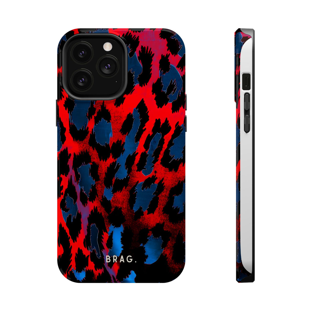 Blue Heat Magnetic Impact-Resistant Phone Case