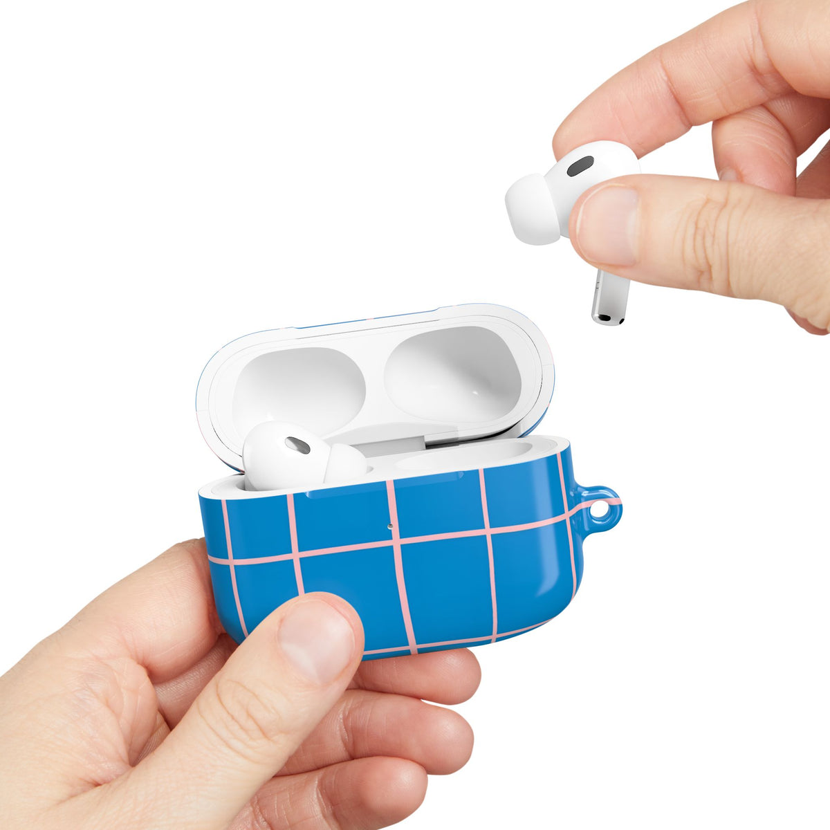 Coastal Grid AirPod Case – Slim Protective Charging Case