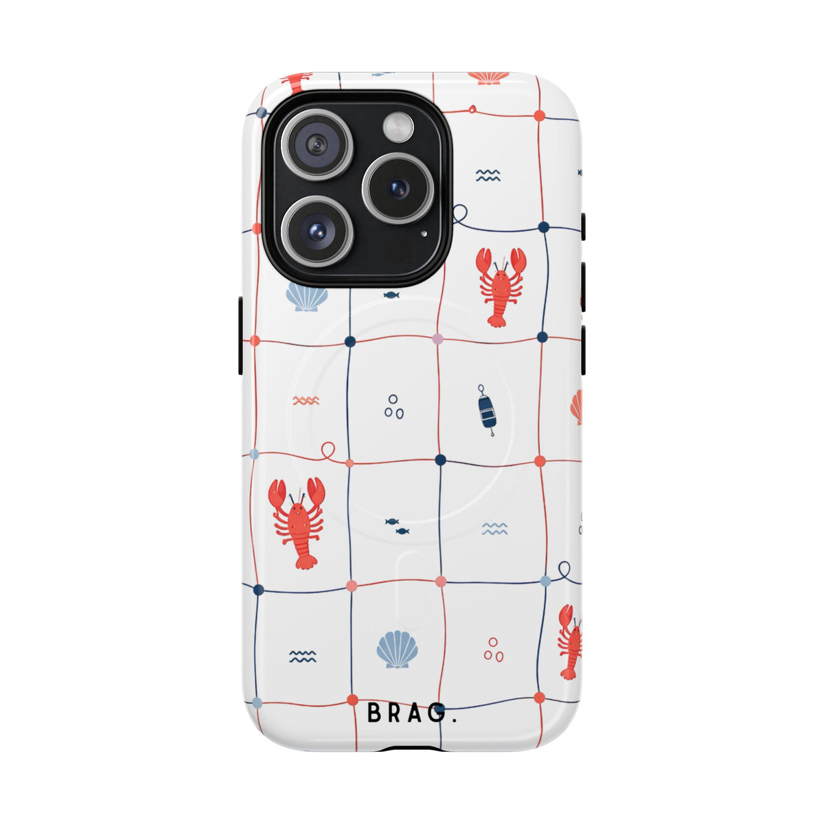 Lobster Cafe MagSafe Tough Phone Case — Magnetic Protective Cover