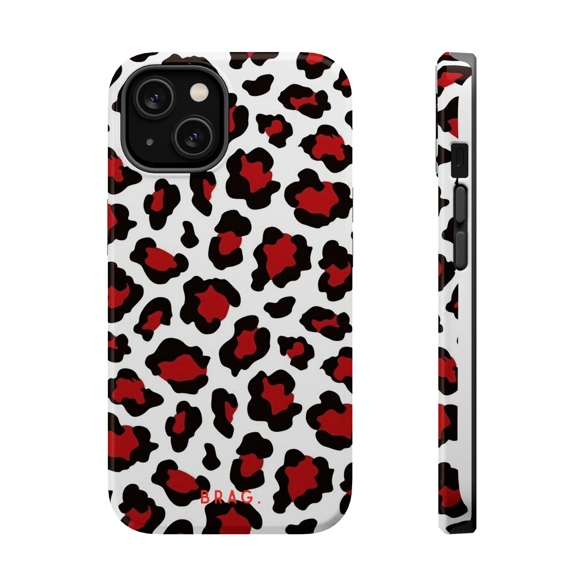 Leopard Kiss Magnetic Impact-Resistant Phone Case