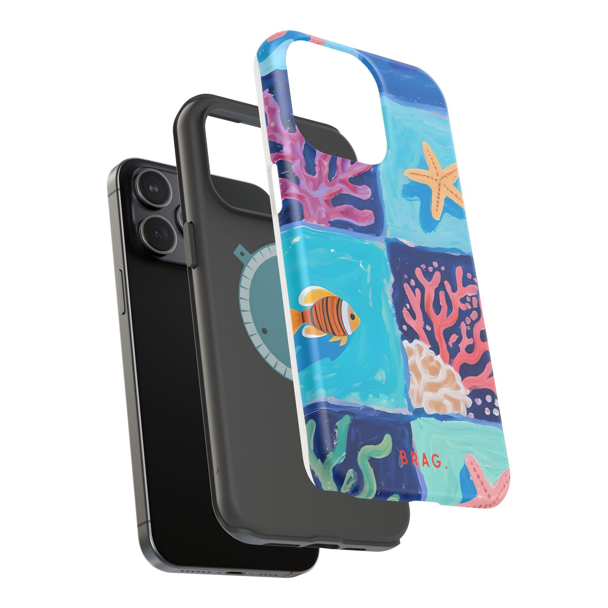 Coral Bay Magnetic Impact-Resistant Phone Case