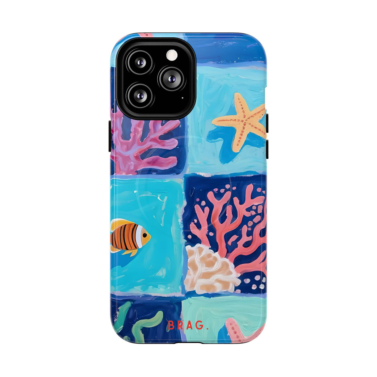 Coral Bay MagSafe Tough Phone Case — Magnetic Protective Cover