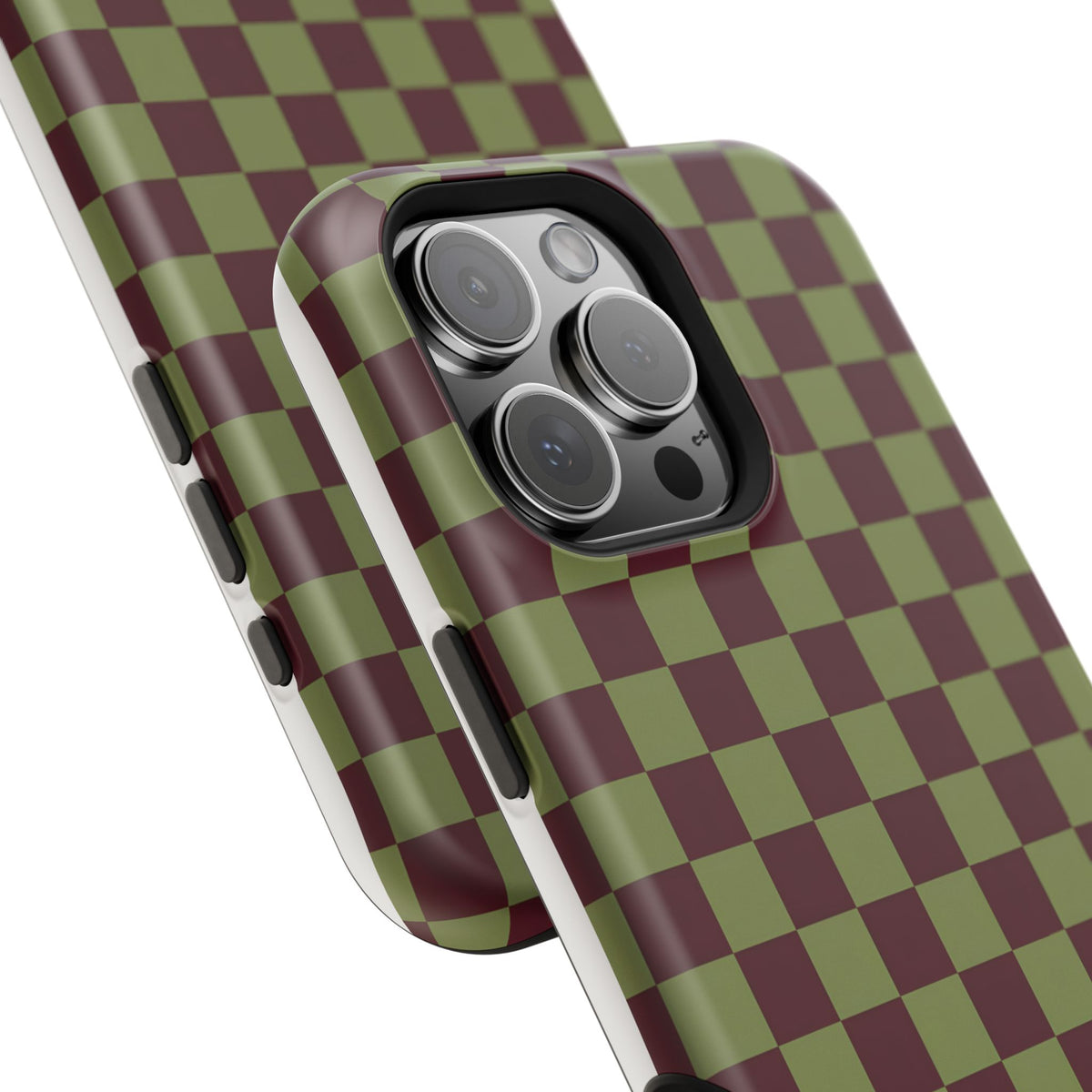 Lucky Check Magnetic Impact-Resistant Phone Case