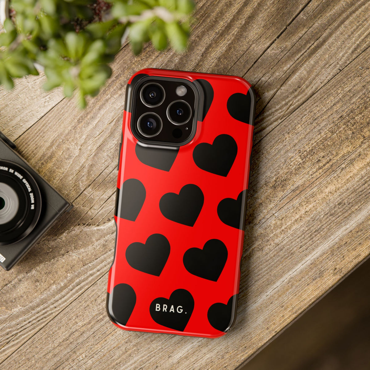 Heart Throb Magnetic Impact-Resistant Phone Case