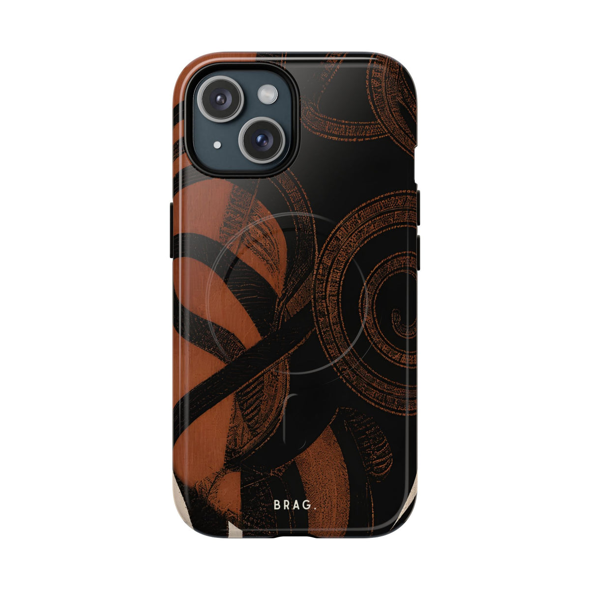 Mighnight Spiral MagSafe Tough Phone Case — Magnetic Protective Cover