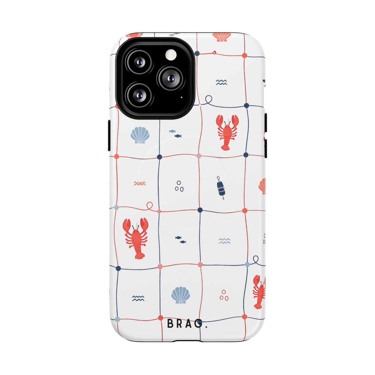 Lobster Cafe MagSafe Tough Phone Case — Magnetic Protective Cover