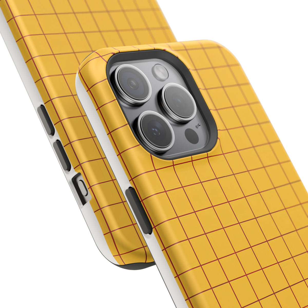 Cheese Grid Magnetic Impact-Resistant Phone Case