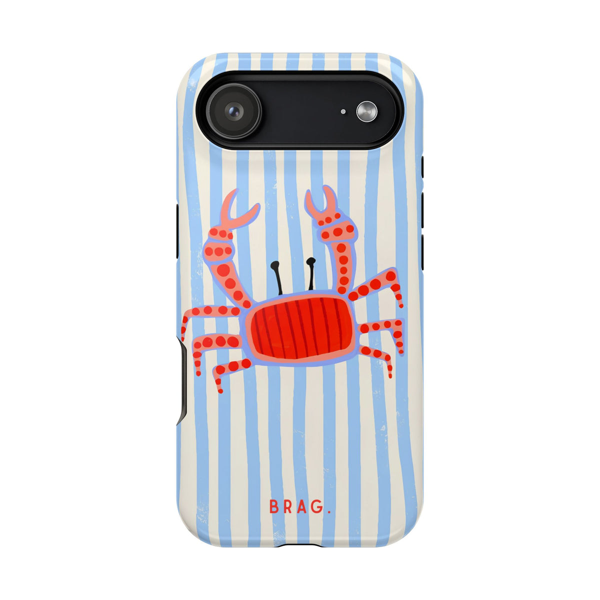 Azure Crab Magnetic Impact-Resistant Phone Case