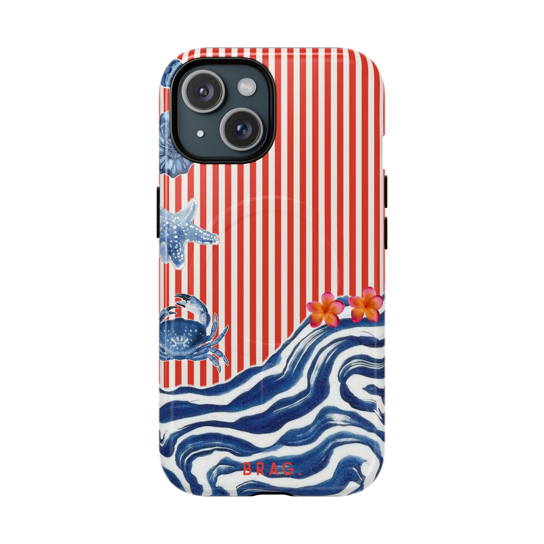 Riviera Postcard MagSafe Tough Phone Case — Magnetic Protective Cover