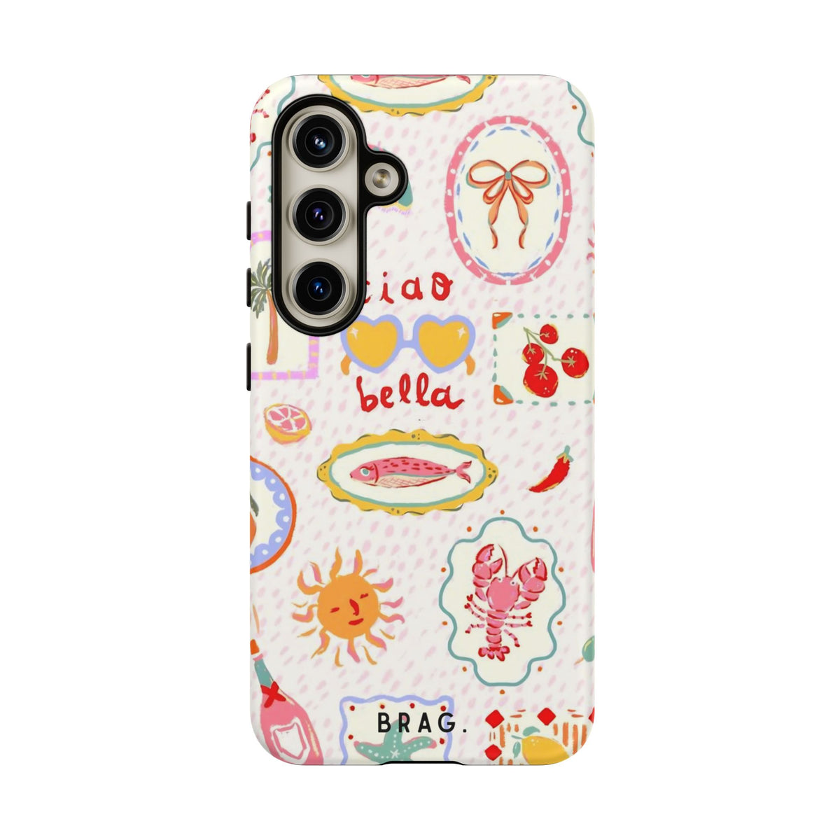 Ciao Bella Tough Phone Case – Shockproof Protective iPhone Cover