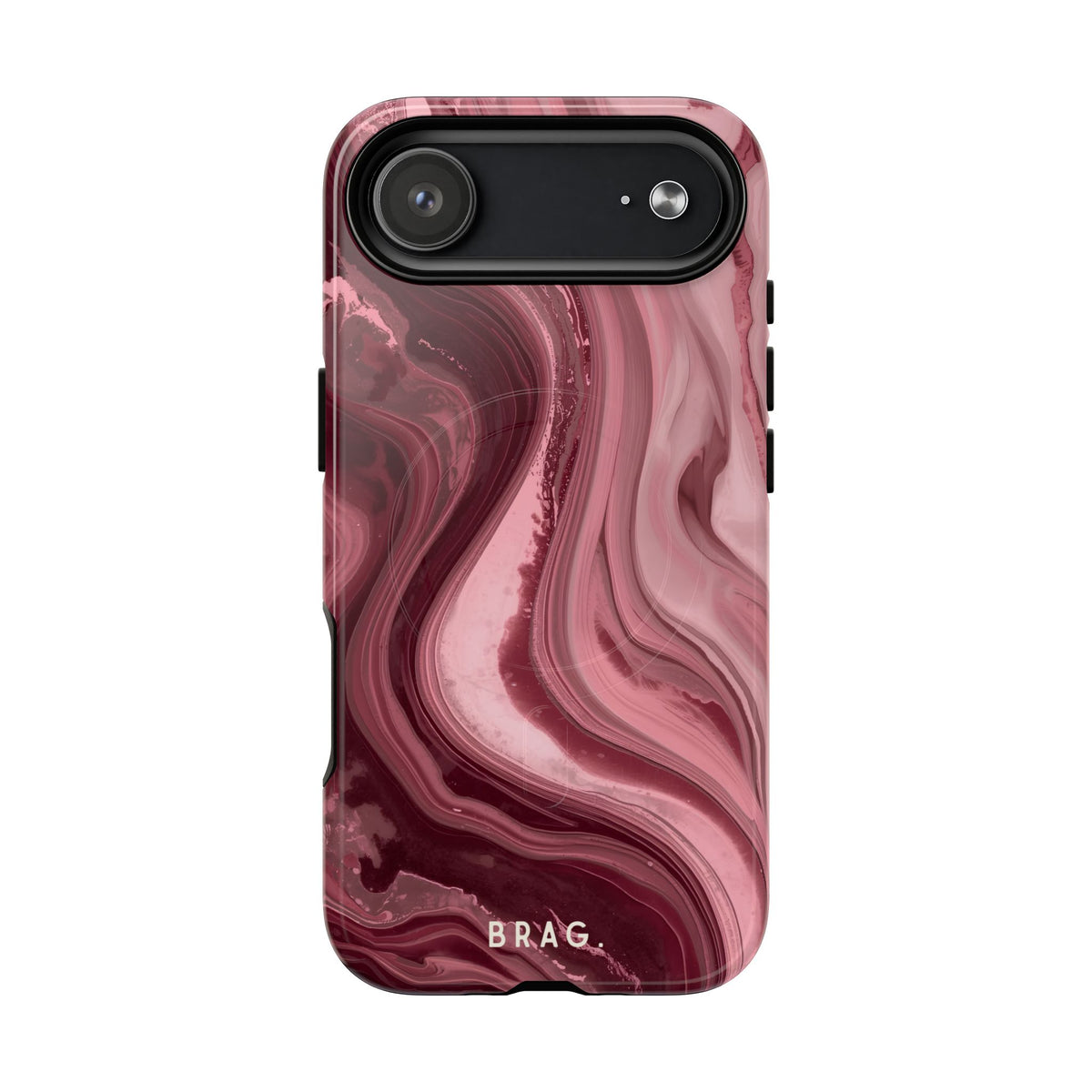 Cherry Smoke MagSafe Tough Phone Case — Magnetic Protective Cover