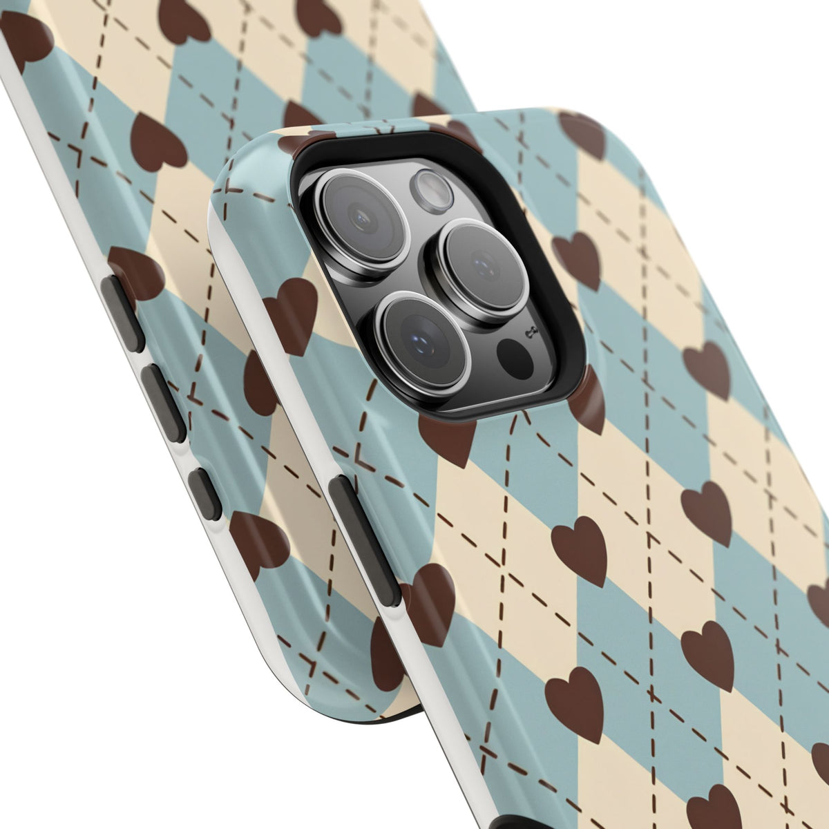 Sweetheart Plaid Magnetic Impact-Resistant Phone Case