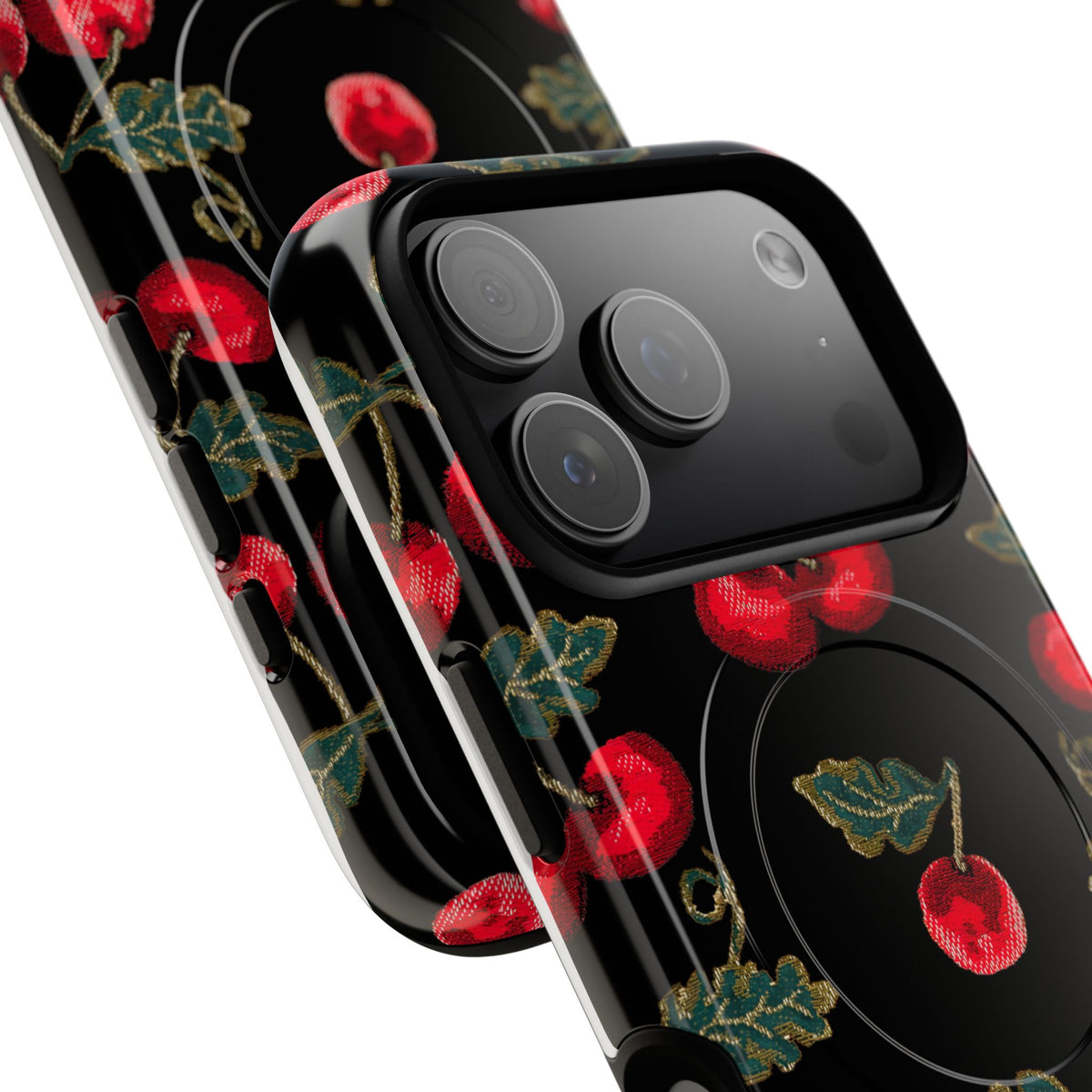 Cherry Bomb MagSafe Tough Phone Case — Magnetic Protective Cover