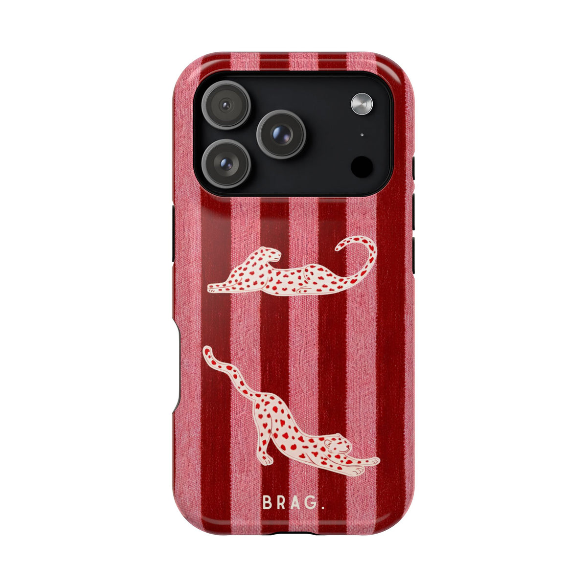 Pink Safari Magnetic Impact-Resistant Phone Case