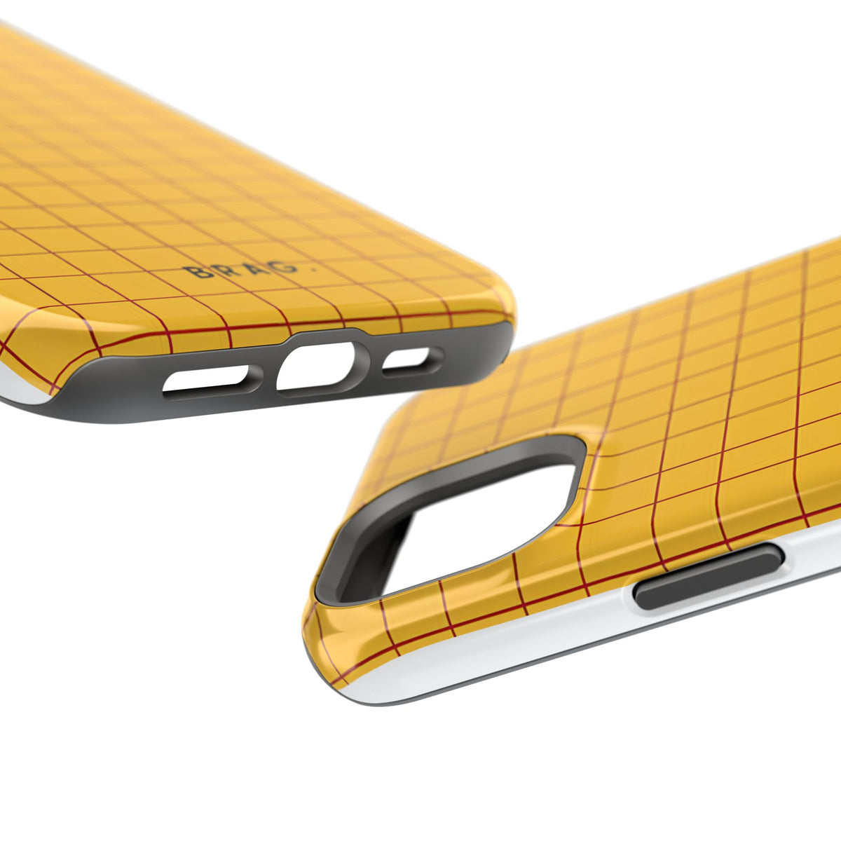 Cheese Grid Magnetic Impact-Resistant Phone Case
