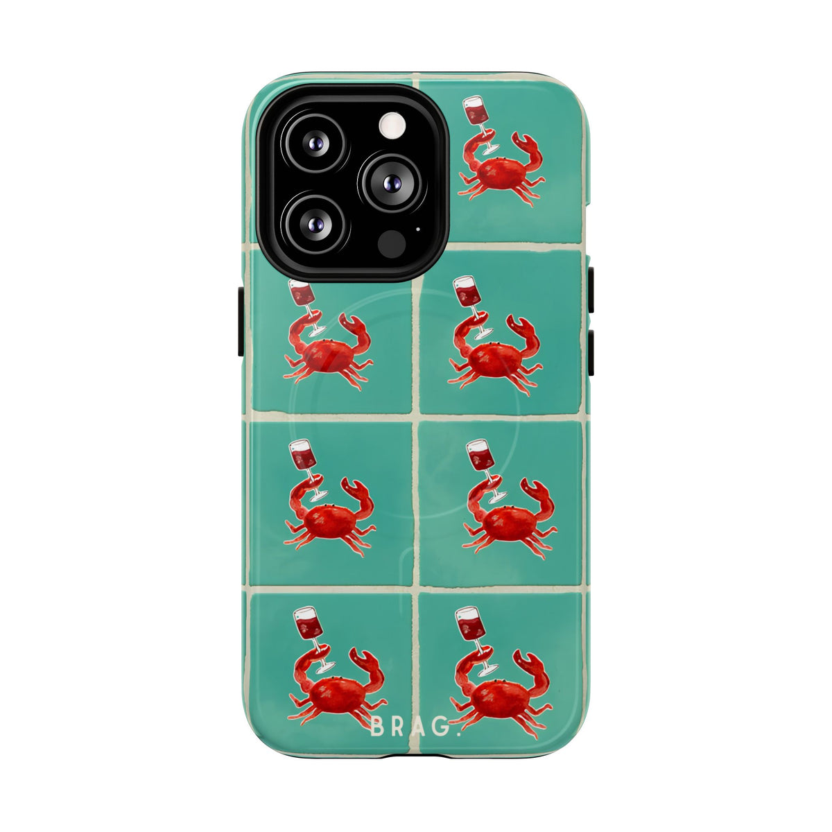 Crab Club MagSafe Tough Phone Case — Magnetic Protective Cover