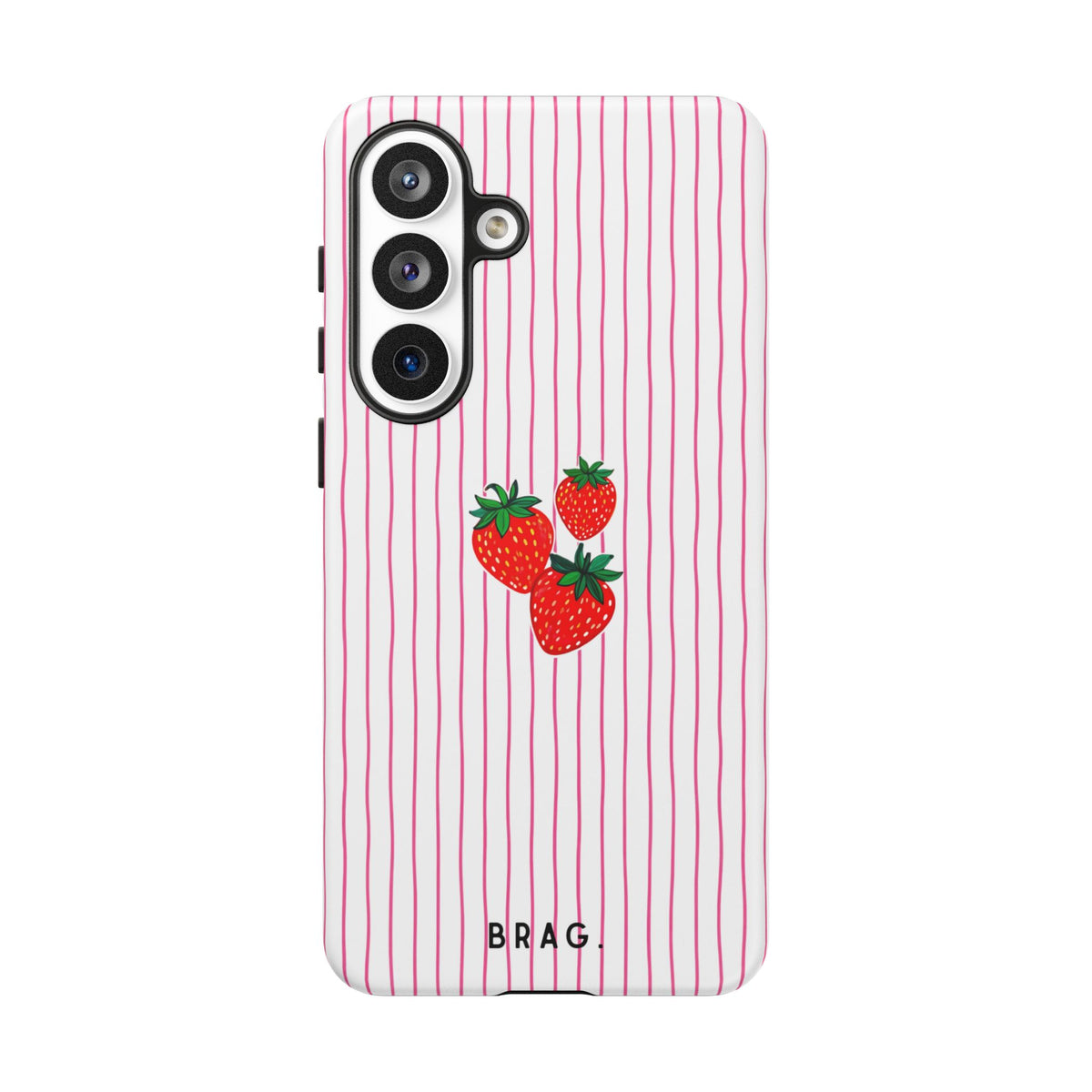 Berry Kiss Tough Phone Case – Shockproof Protective iPhone Cover