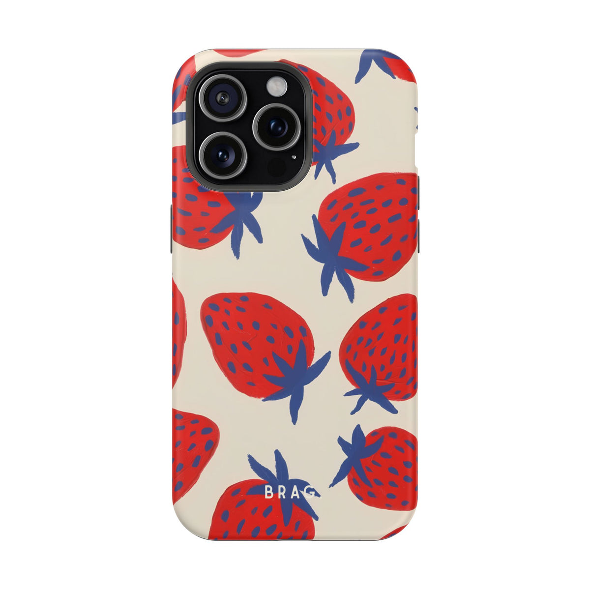 Strawberry Field Magnetic Impact-Resistant Phone Case