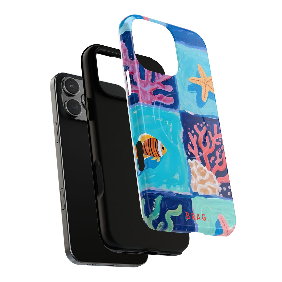 Coral Bay MagSafe Tough Phone Case — Magnetic Protective Cover
