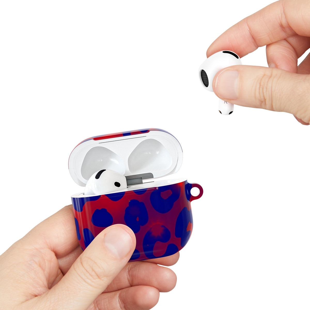 Electric Blue AirPod Case – Slim Protective Charging Case