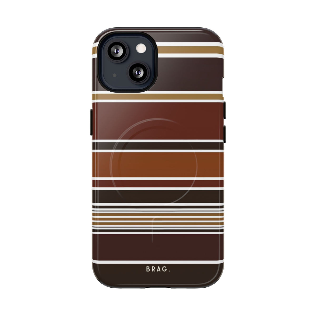 Cocoa Line MagSafe Tough Phone Case — Magnetic Protective Cover