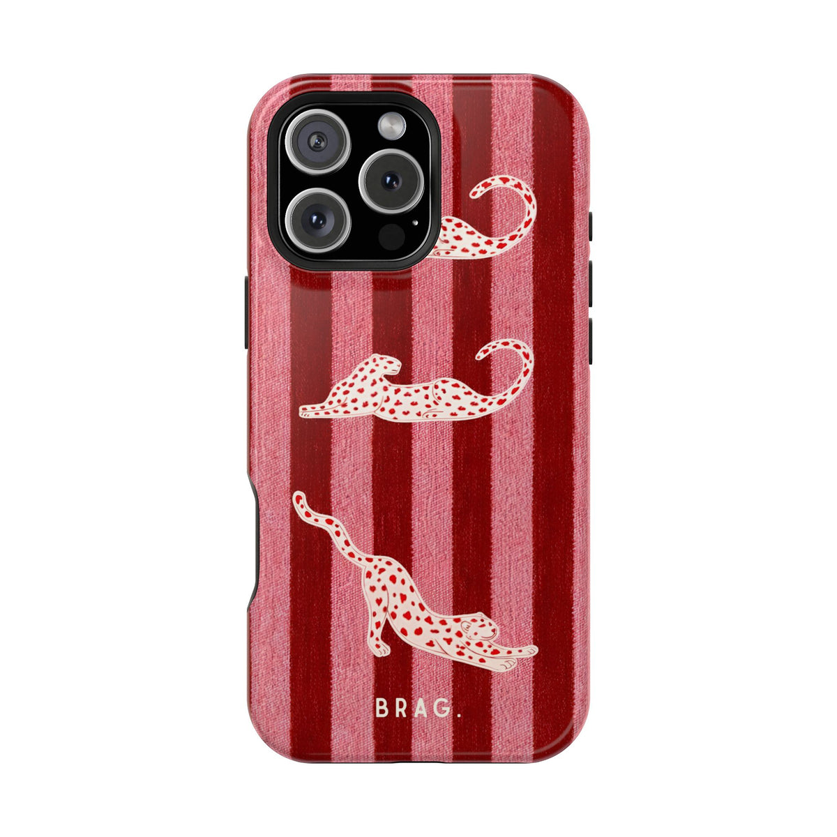 Pink Safari Magnetic Impact-Resistant Phone Case