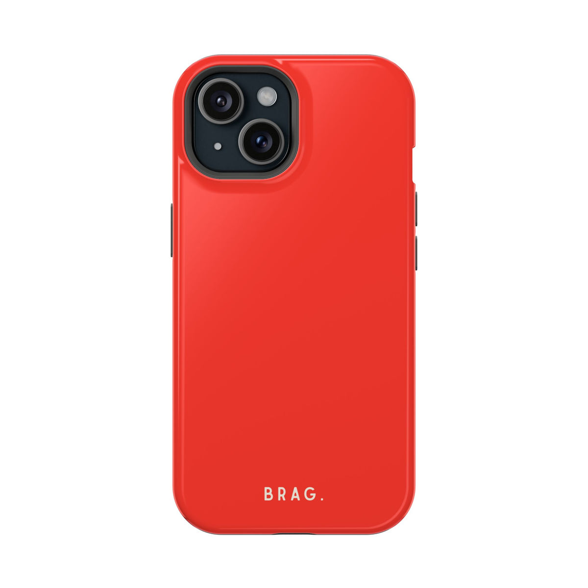 Brag Red Magnetic Impact-Resistant Phone Case
