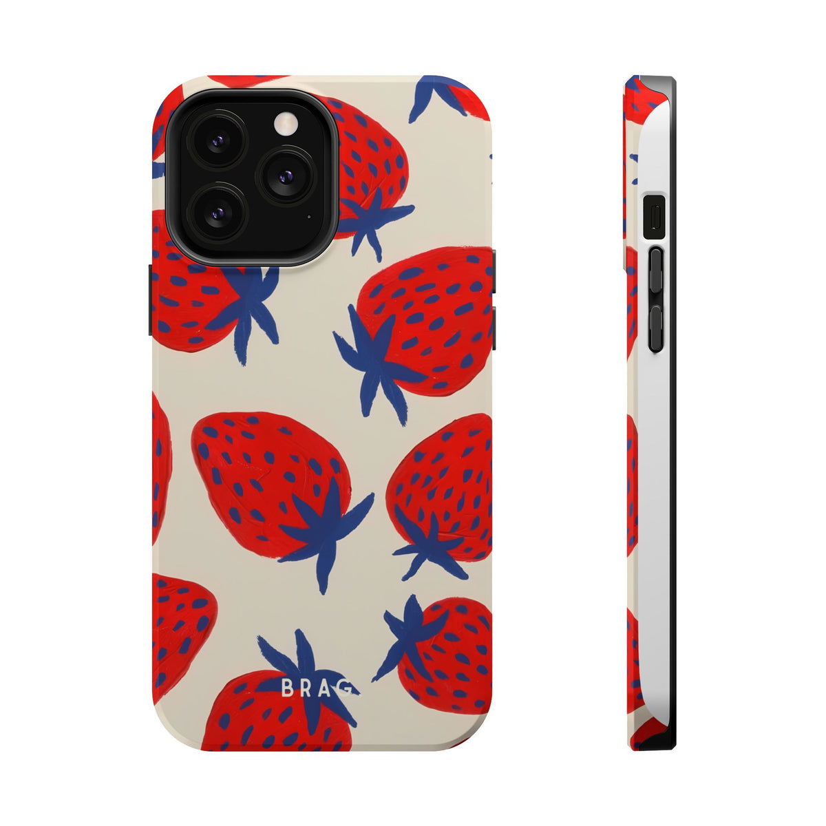 Strawberry Field Magnetic Impact-Resistant Phone Case