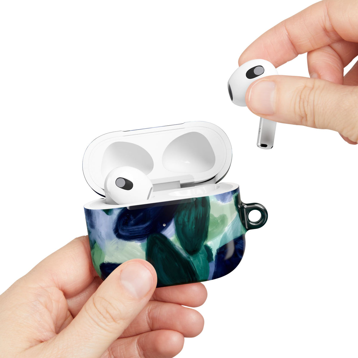 Indigo Garden AirPod Case – Slim Protective Charging Case