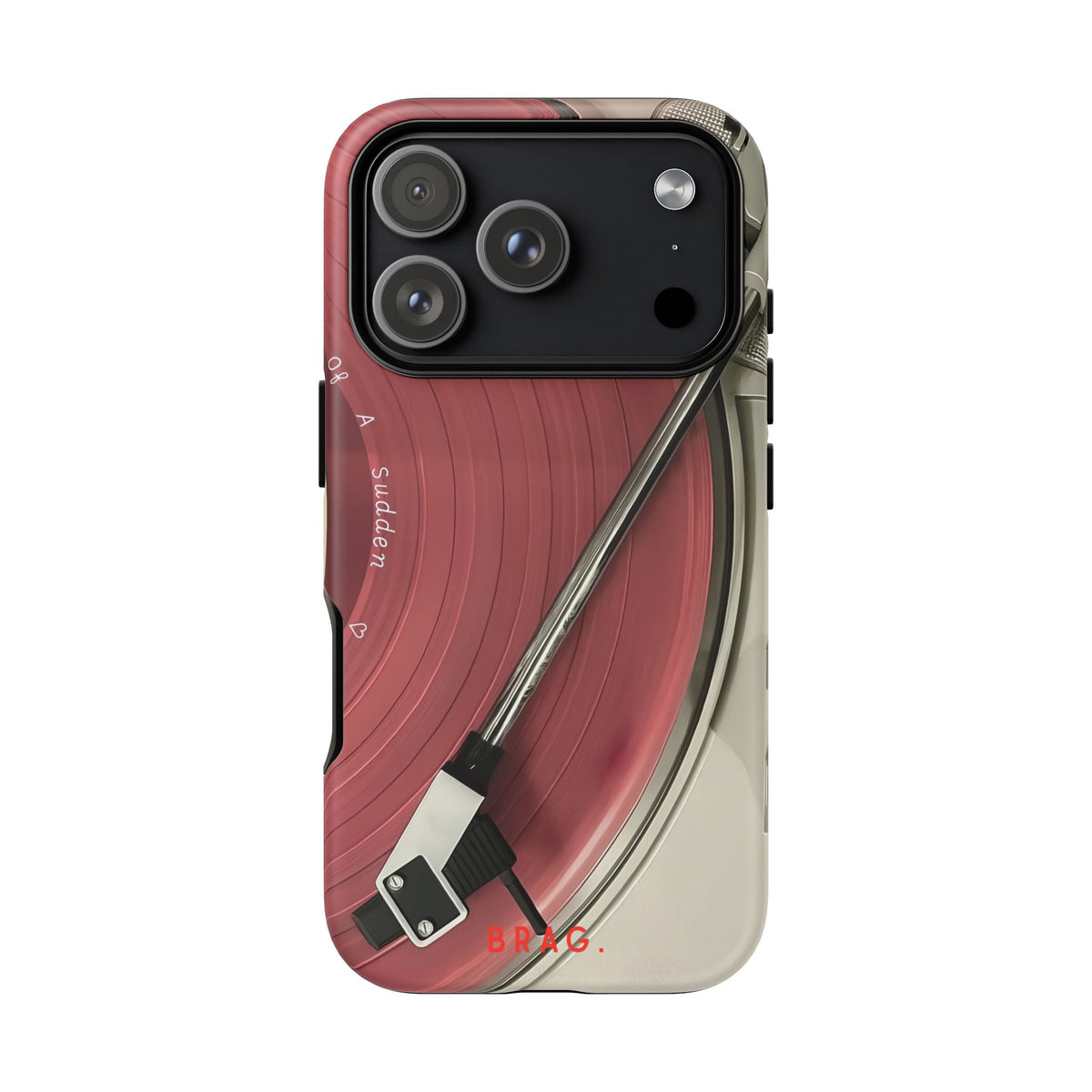 Vinyl Hour Tough Phone Case – Shockproof Protective iPhone Cover