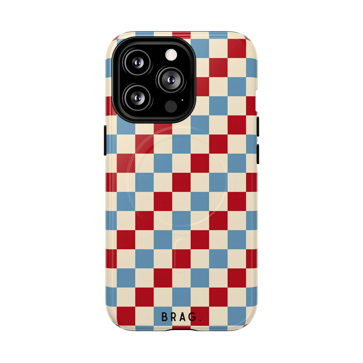Riviera Tiles MagSafe Tough Phone Case — Magnetic Protective Cover