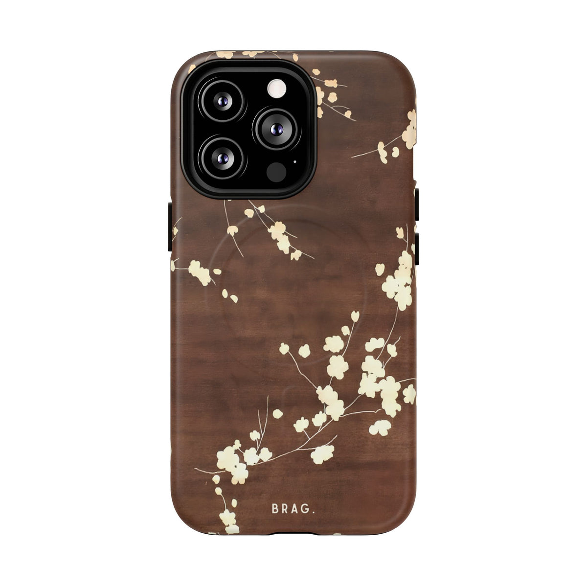 Blossom Trail MagSafe Tough Phone Case — Magnetic Protective Cover